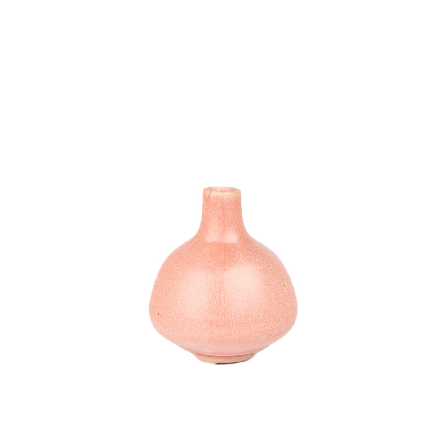 Peach Teardrop Vase