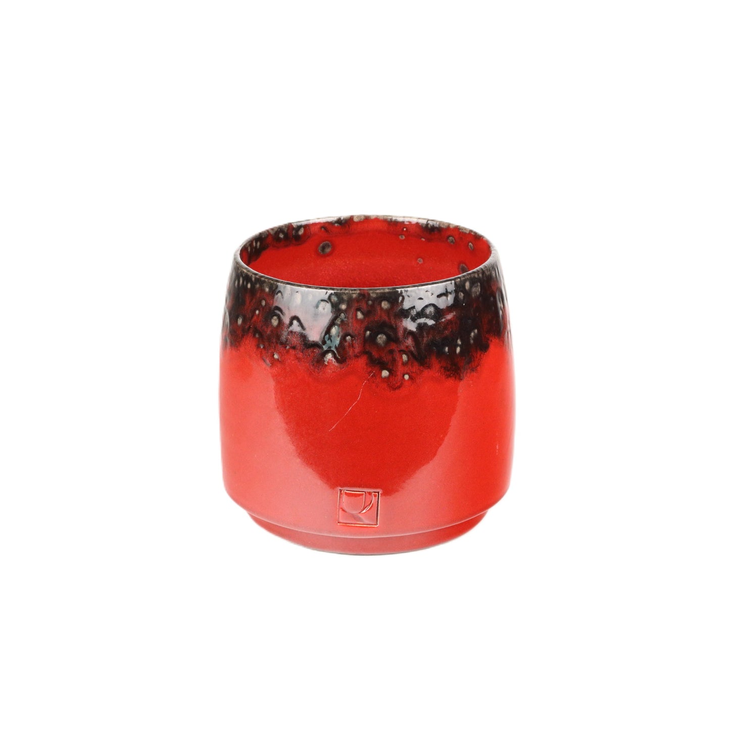 Scarlet Fringe Pot Small