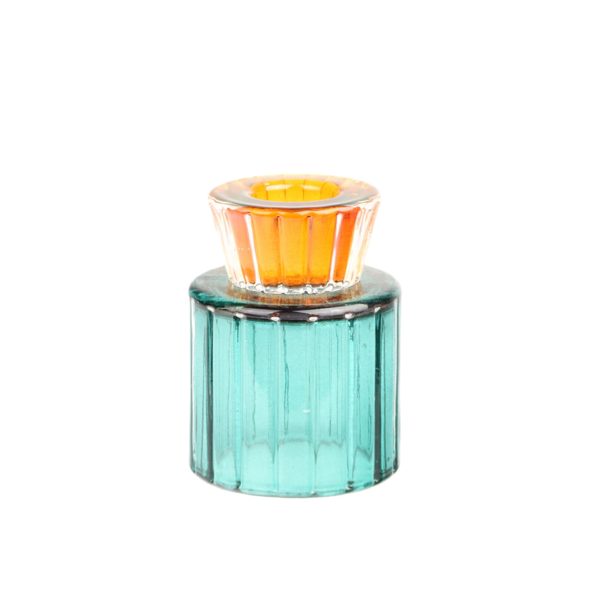 Teal Orange Candlestick