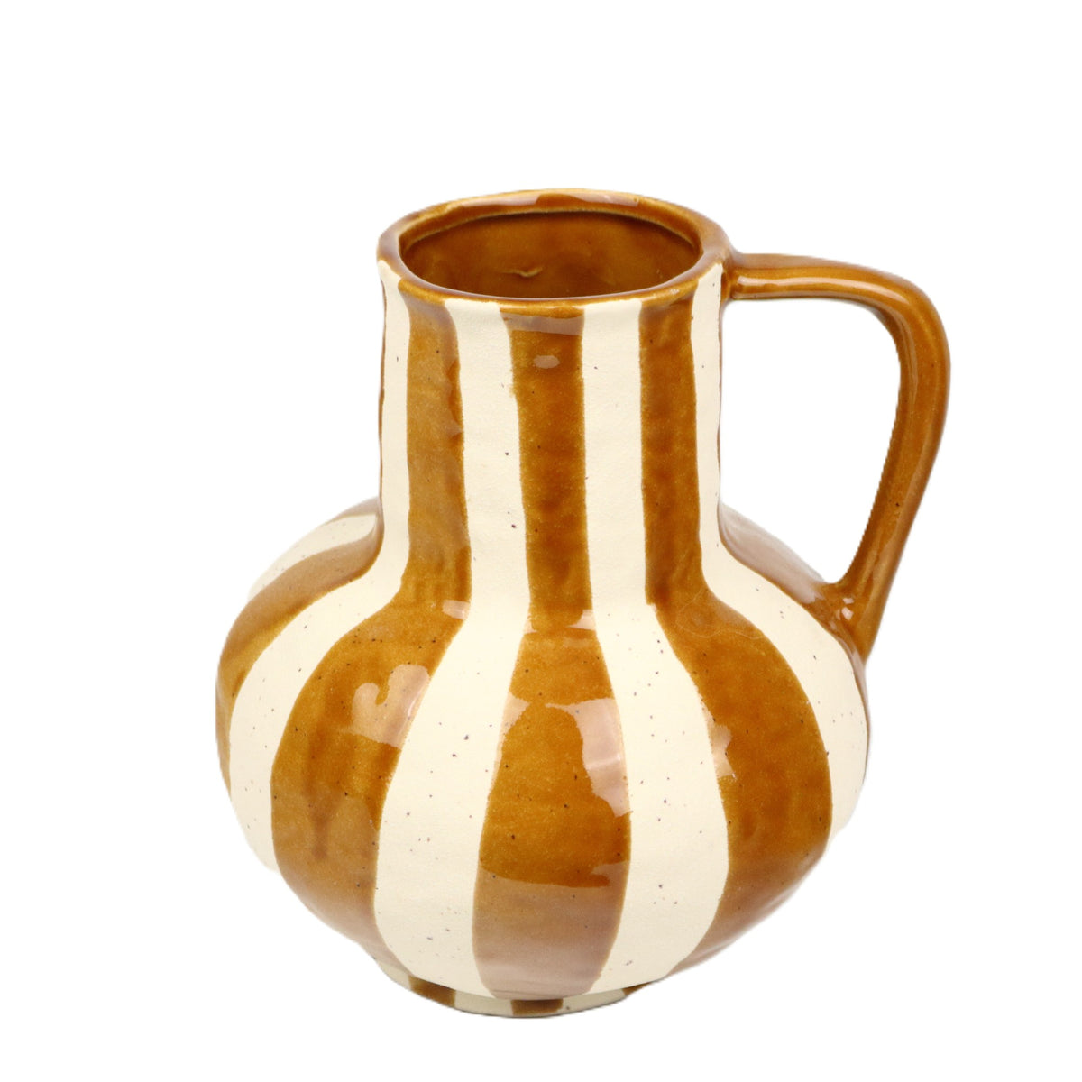 Amber Jug Vase