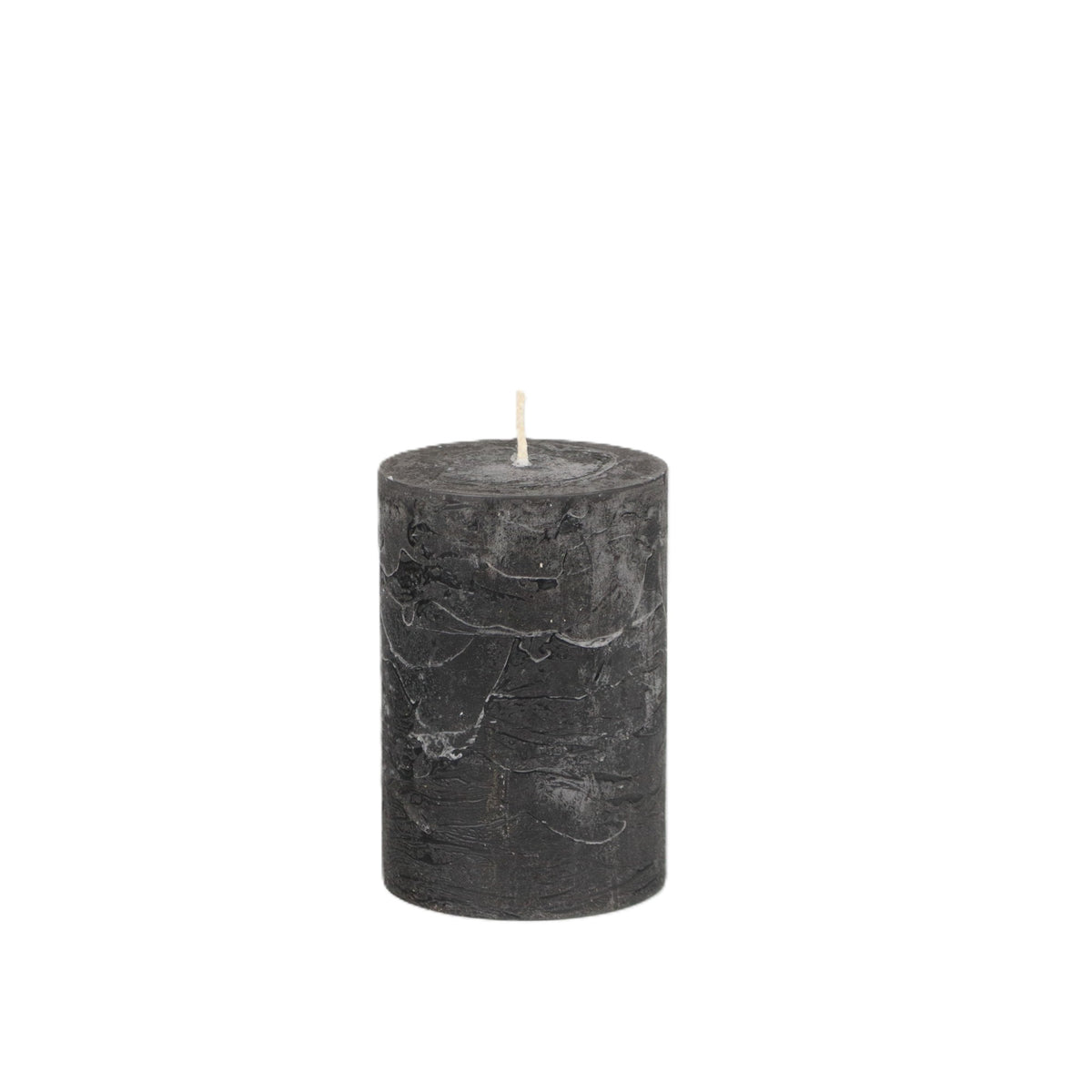 Black Pillar Candle Small