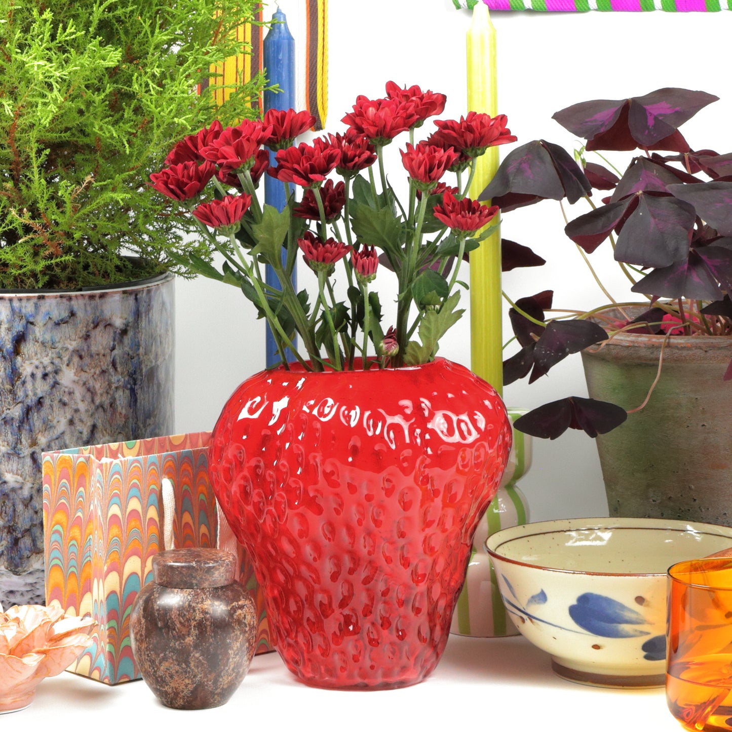 Strawberry Vase