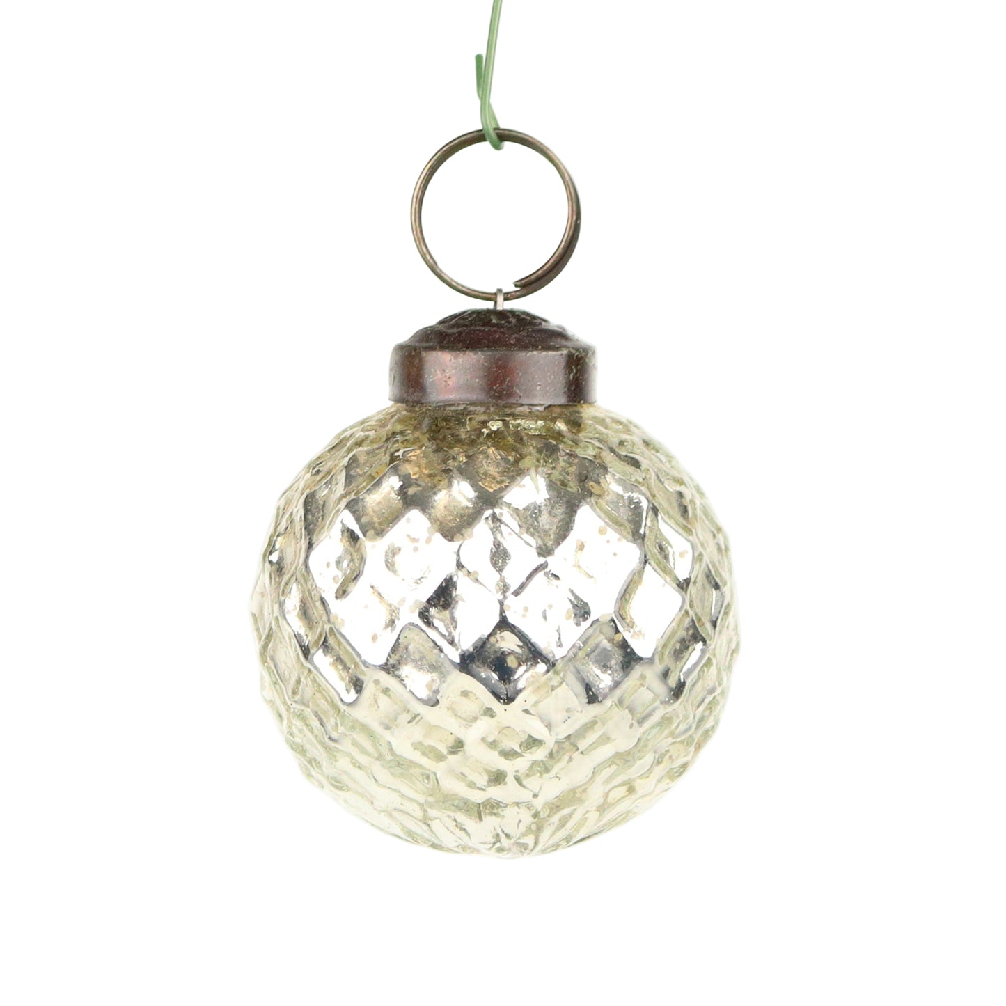 Silver Diamond Dimples