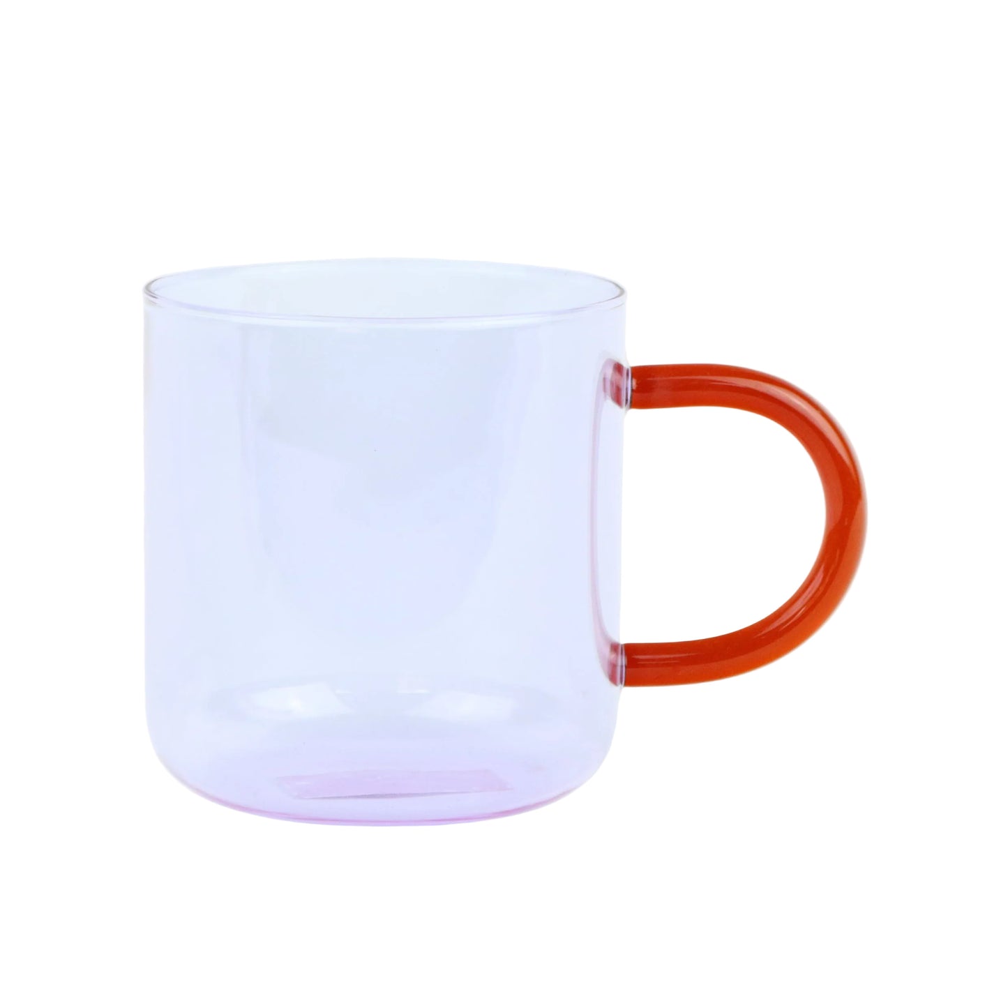 Pink Glass Mug