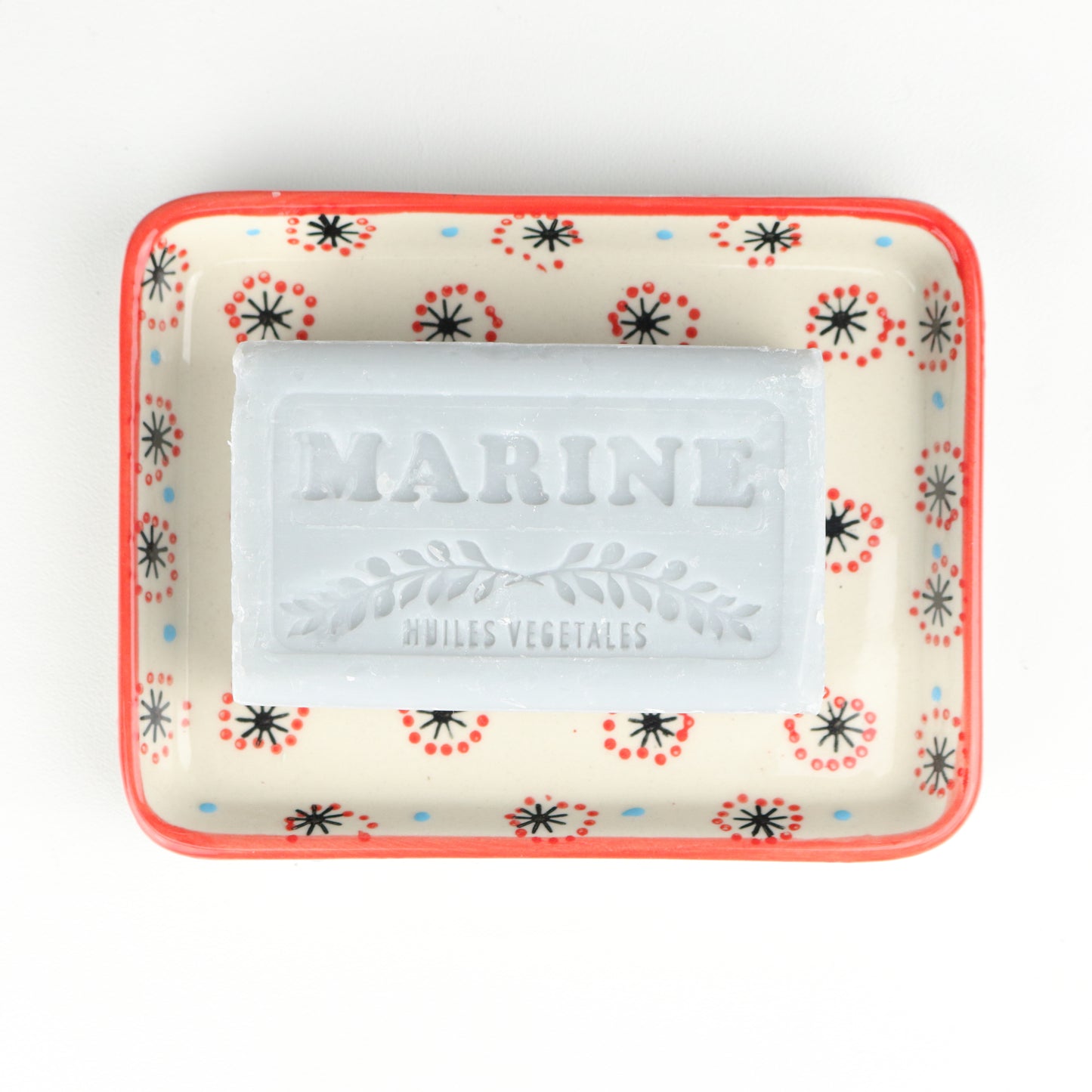 Crimson Fireworks Soap Dish