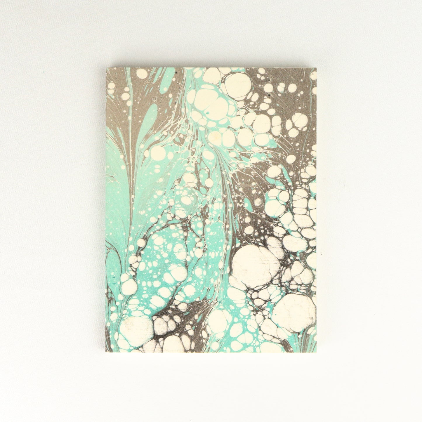 Teal Marbled Notebook