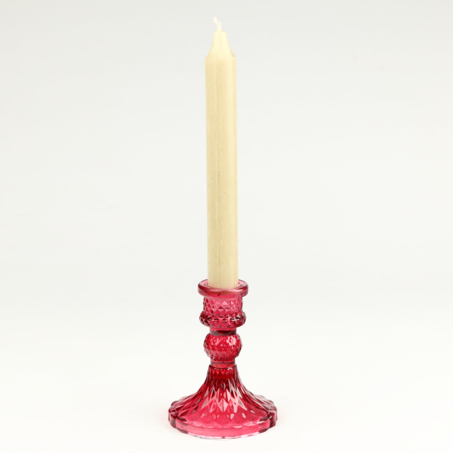 Cherry Harlequin Candlestick