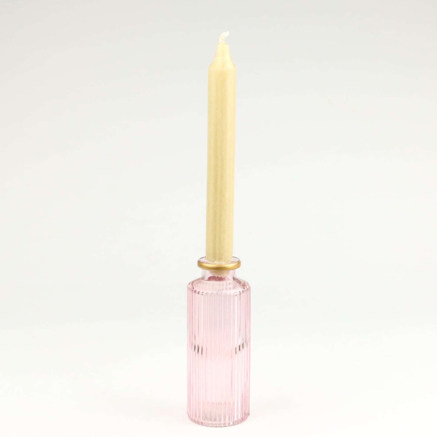 Rose Ribbed Bottle