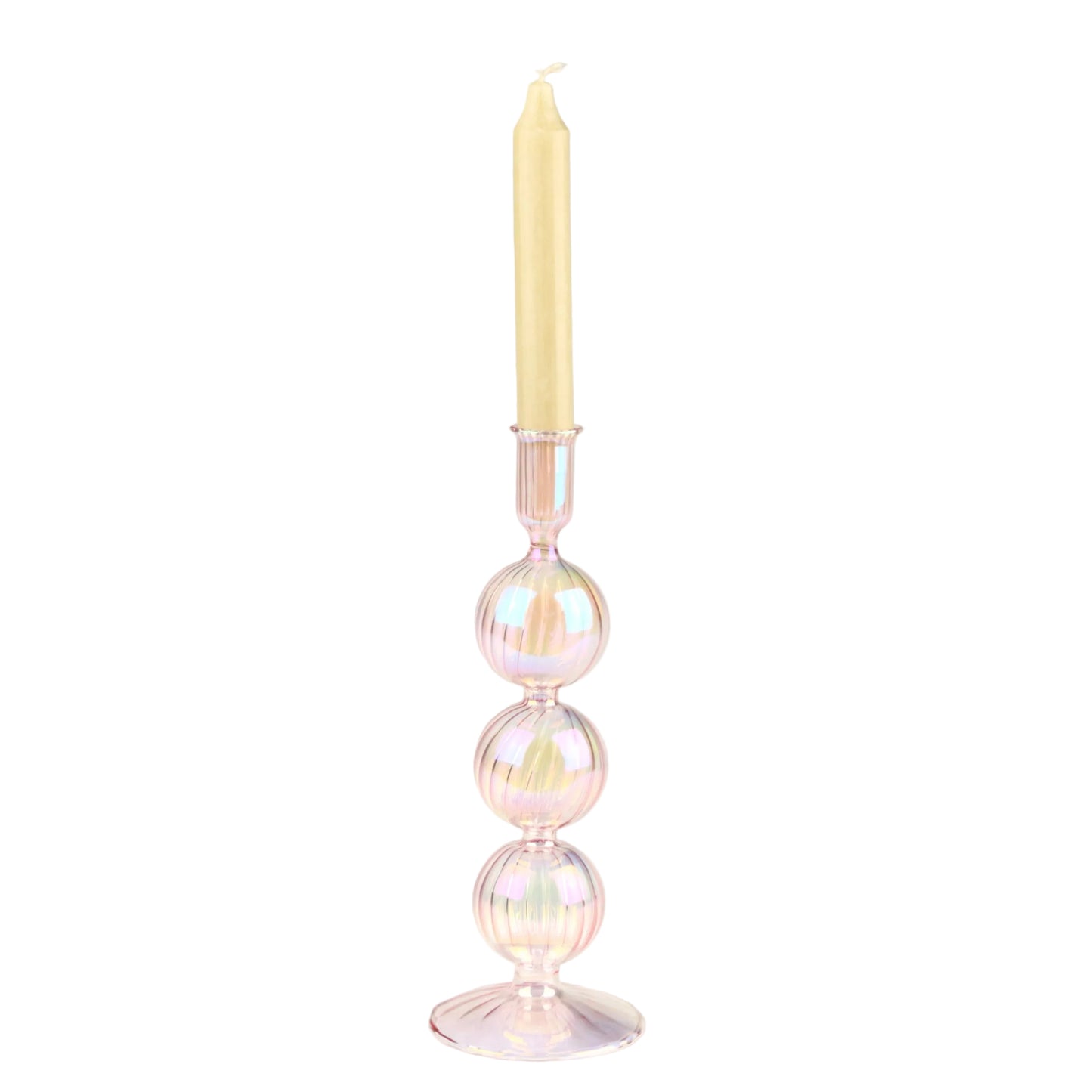 Trois Coral Pearlescent Sphere