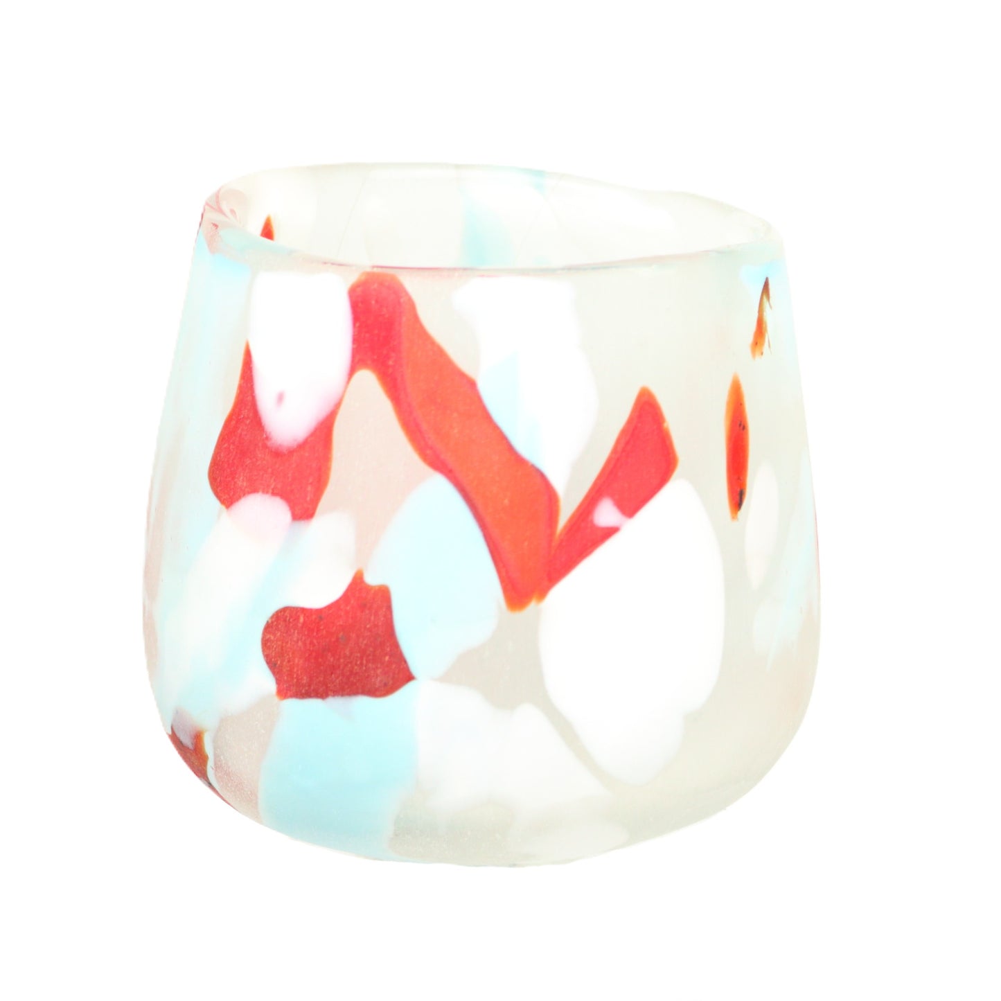 Blue Crimson Candle Holder