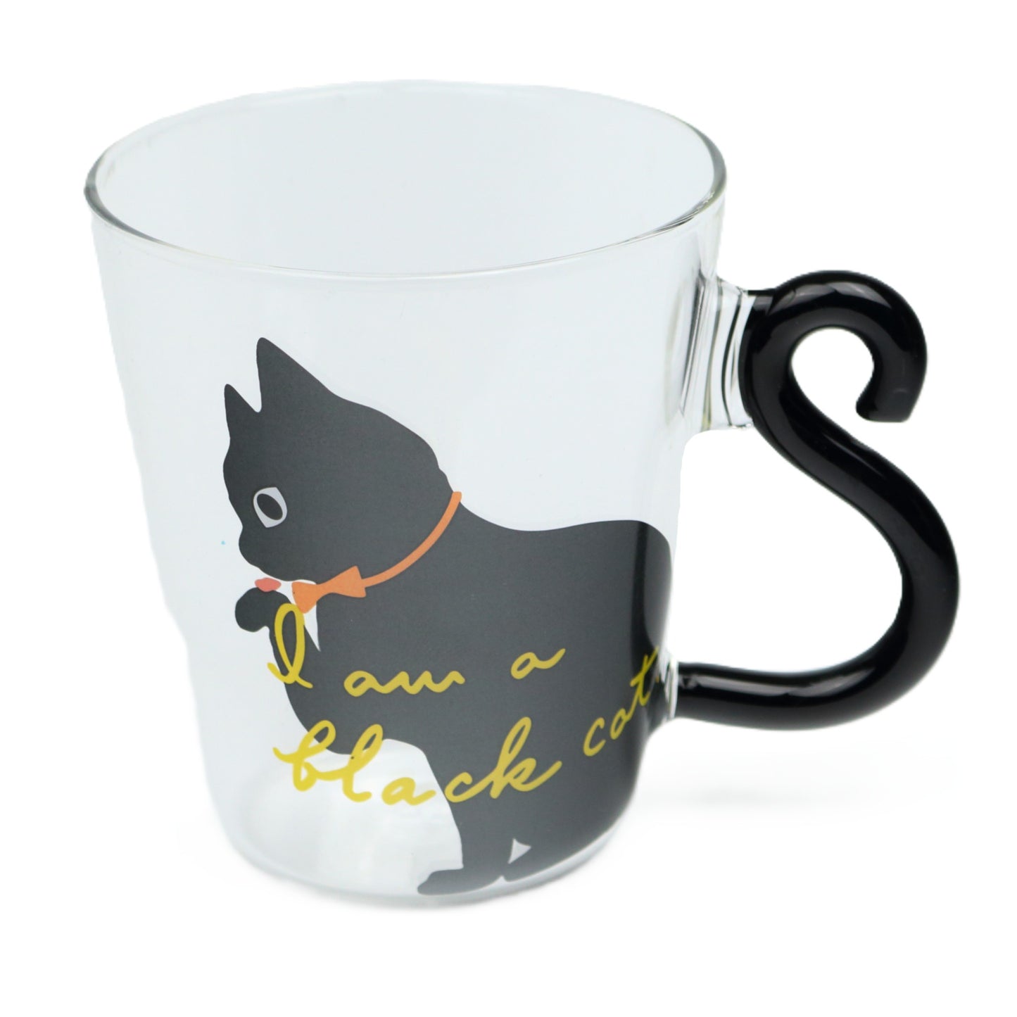 Glass Cat Mug