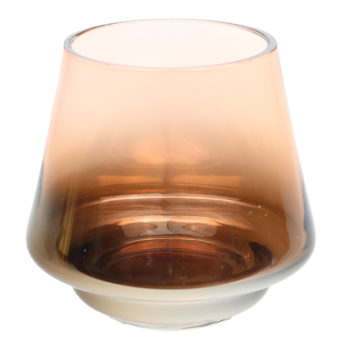 Rose Gold Mirrored Glass