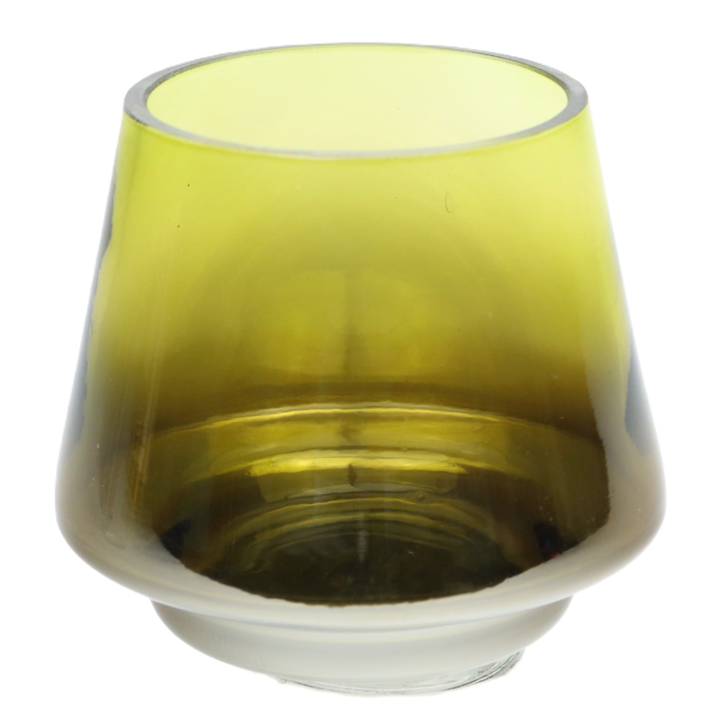Olive Mirrored Glass