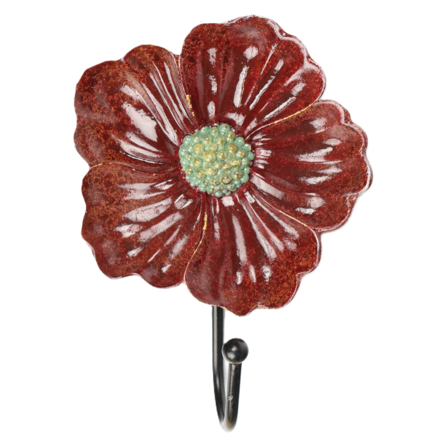 Maroon Flower Hook