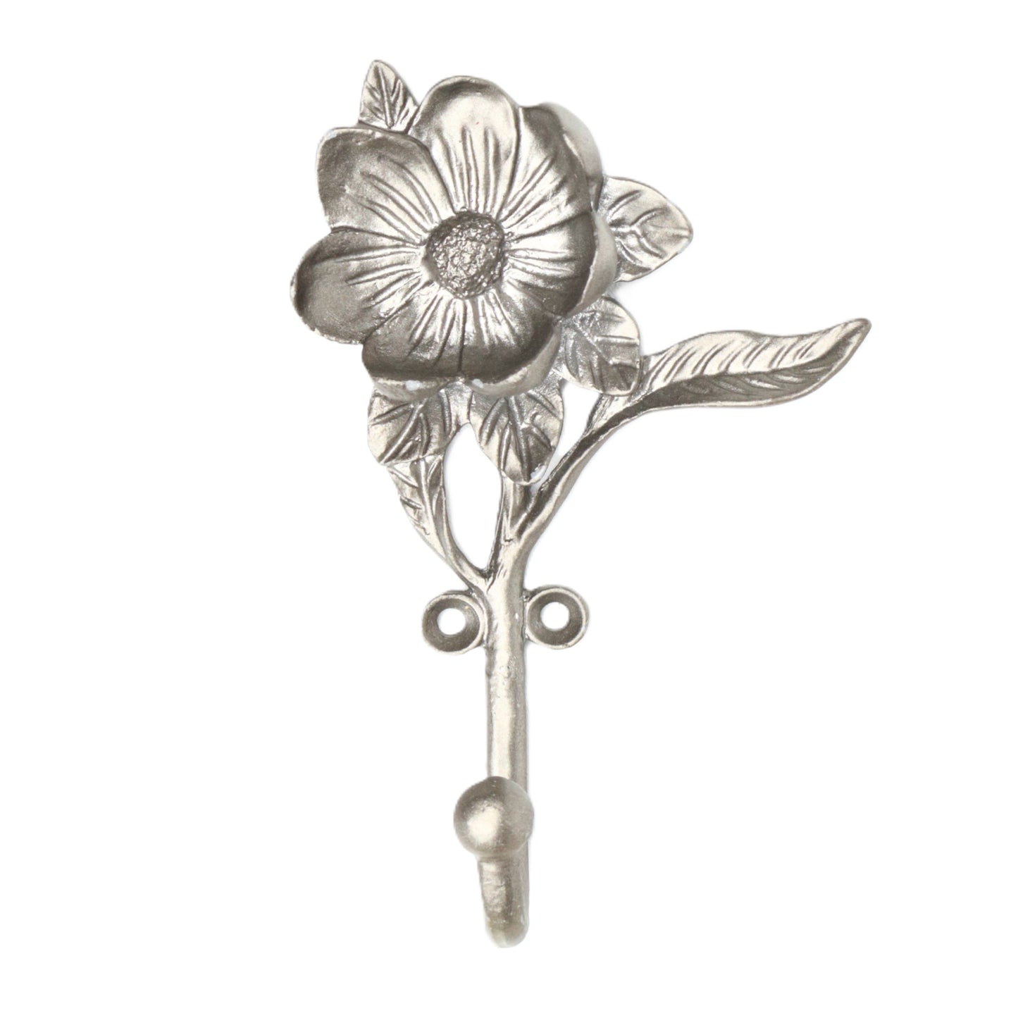 Silver Flower Hook