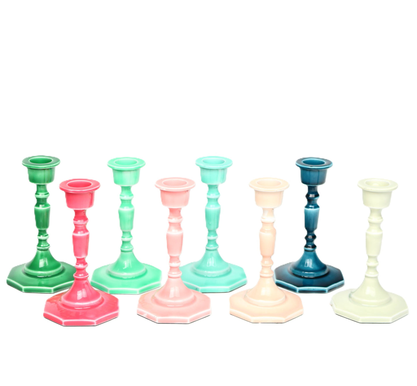 Blush Archaic Candle Holder