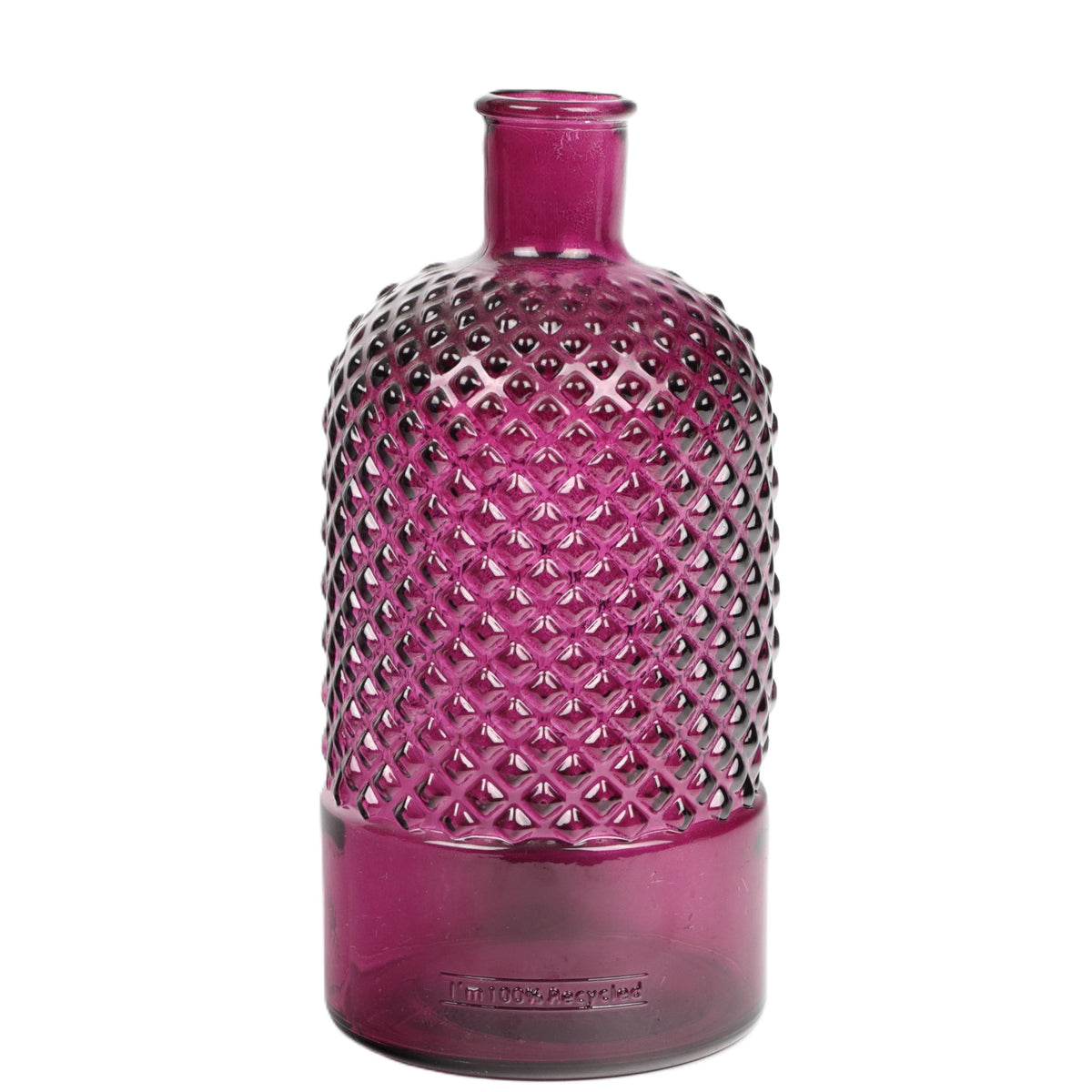 Purple Harlequin Bottle Large