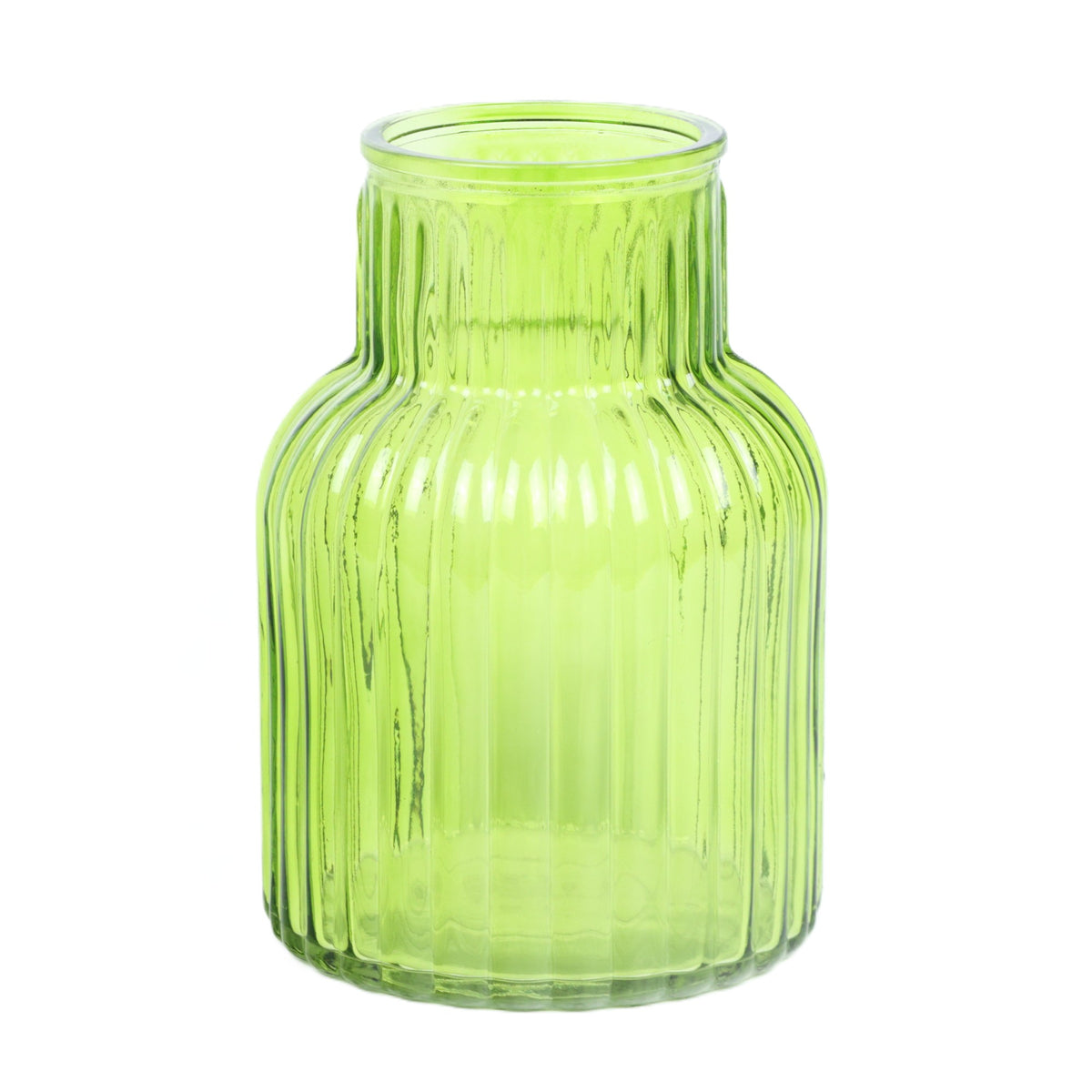 Lime Ribbed Bottle