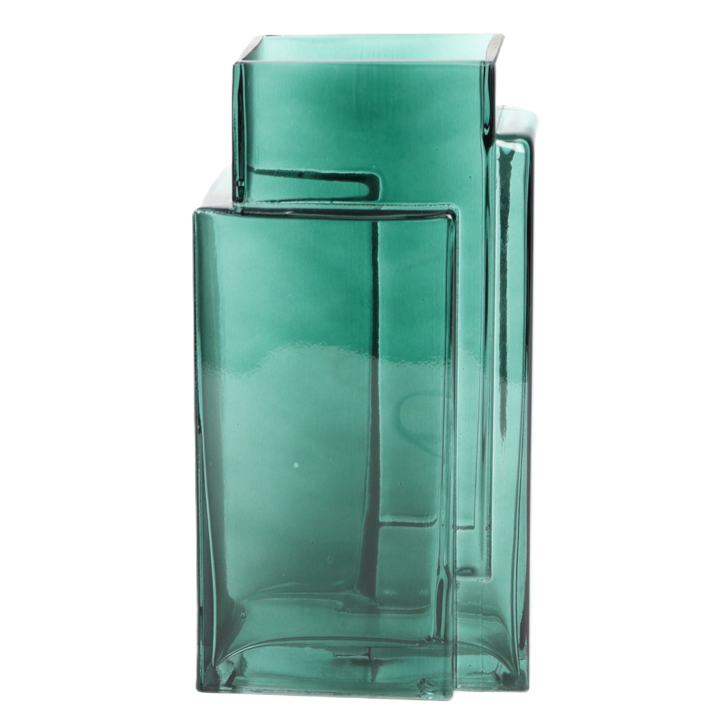 Emerald Cuboids Vase