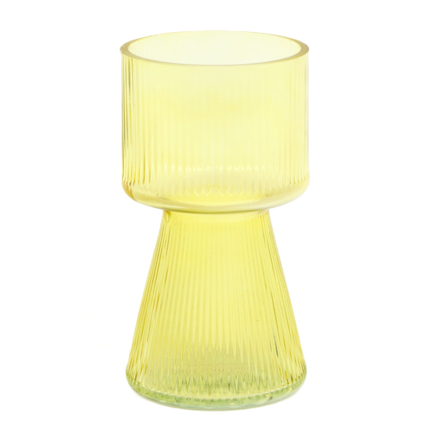 Mimosa Ribbed Chalice Vase
