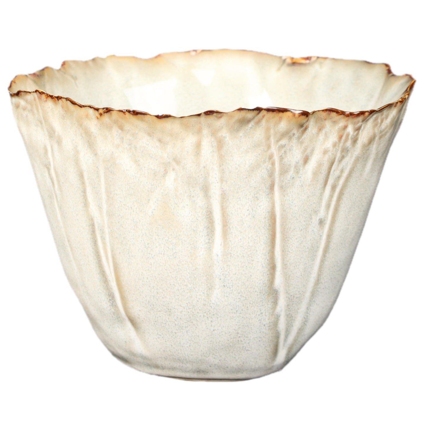 Grey Flaky Pot Large