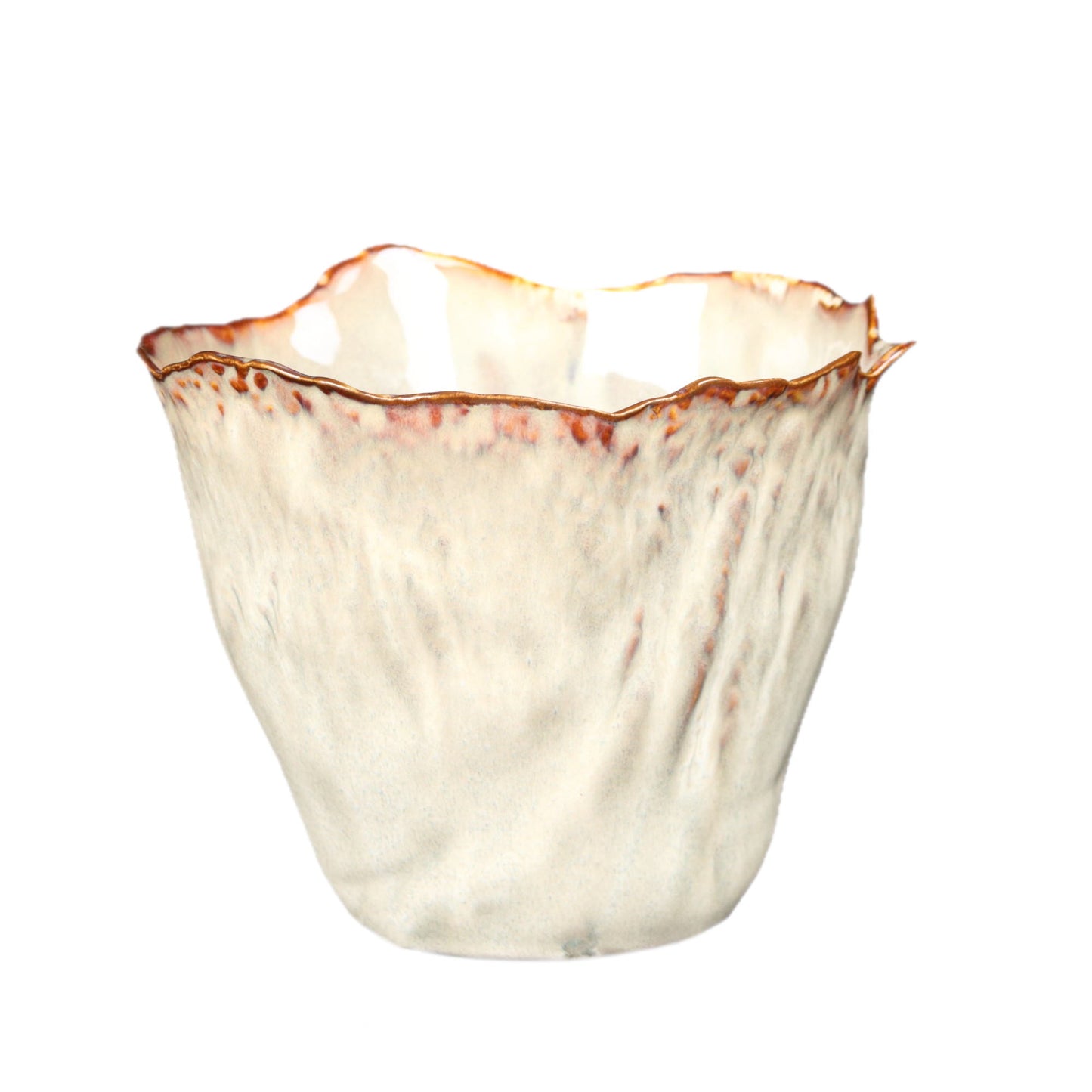 Grey Flaky Pot Small