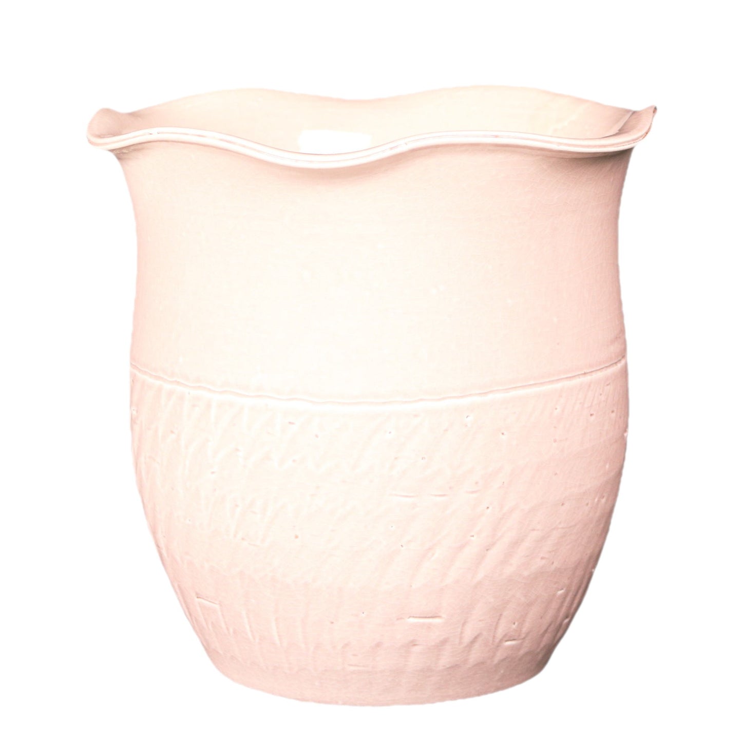 Pink Wavy Cone Large