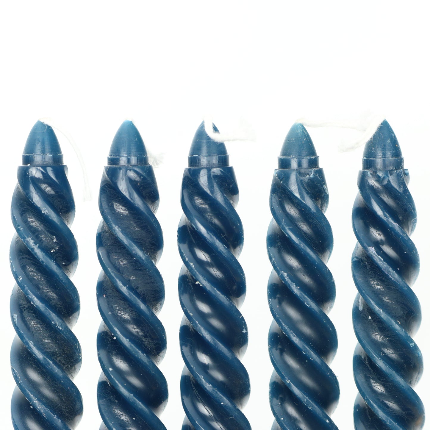 Midnight Large Twisted Candle