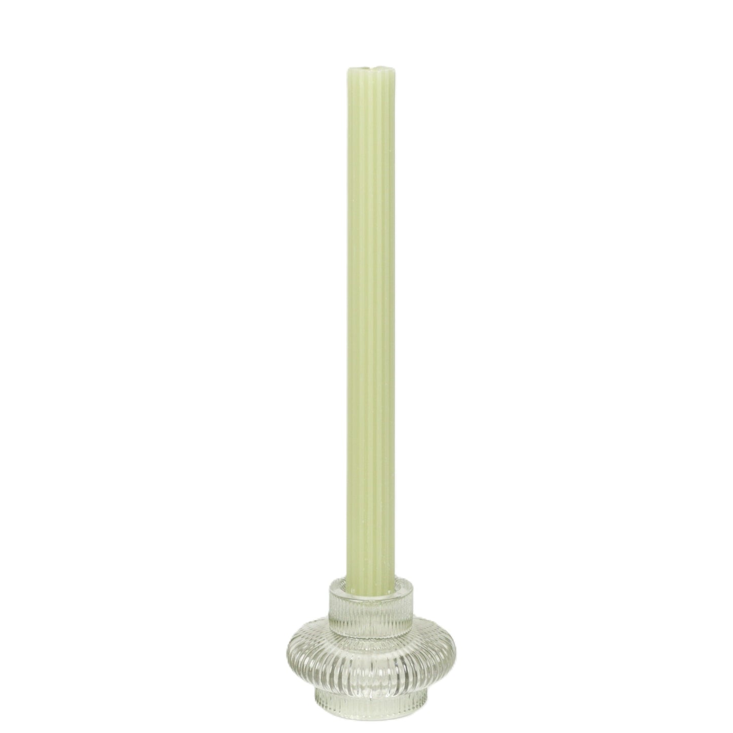 Sage Ribbed Candle