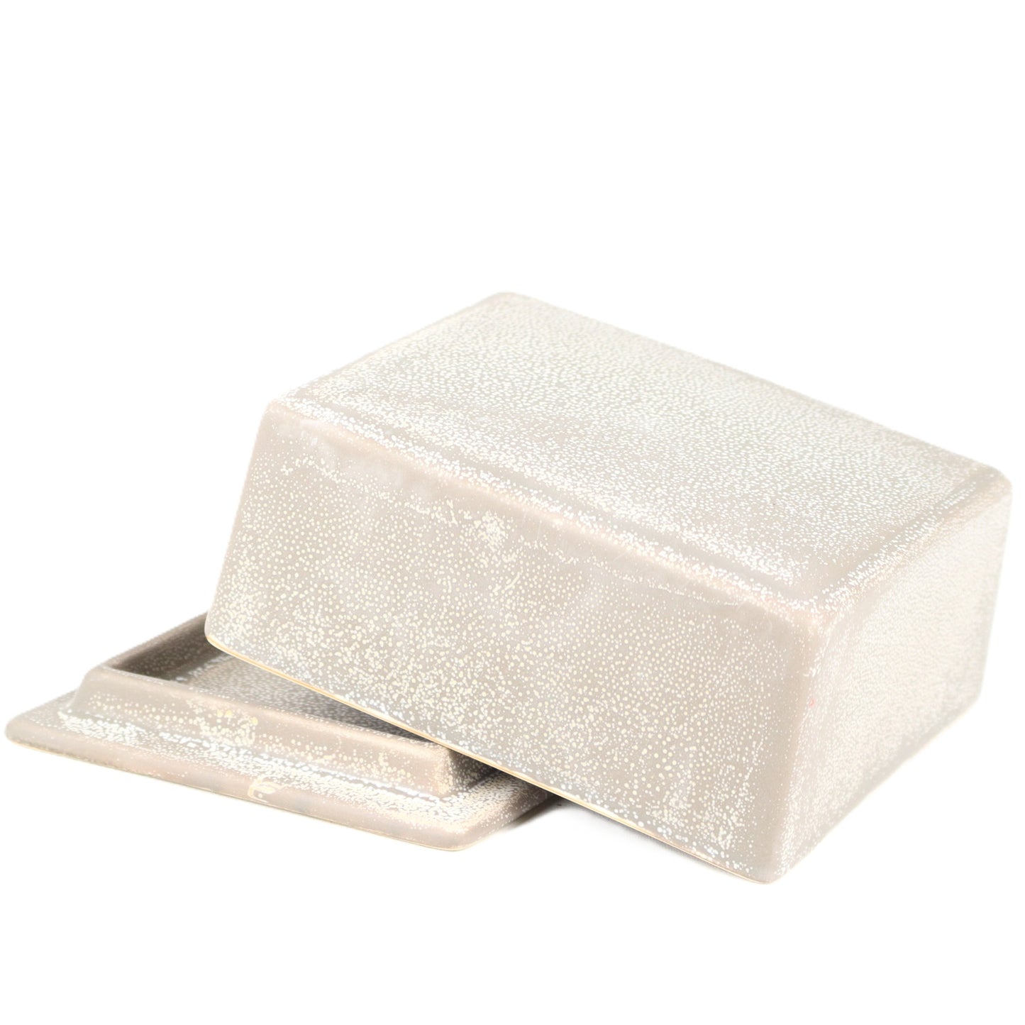 Stone Gray Butter Dish