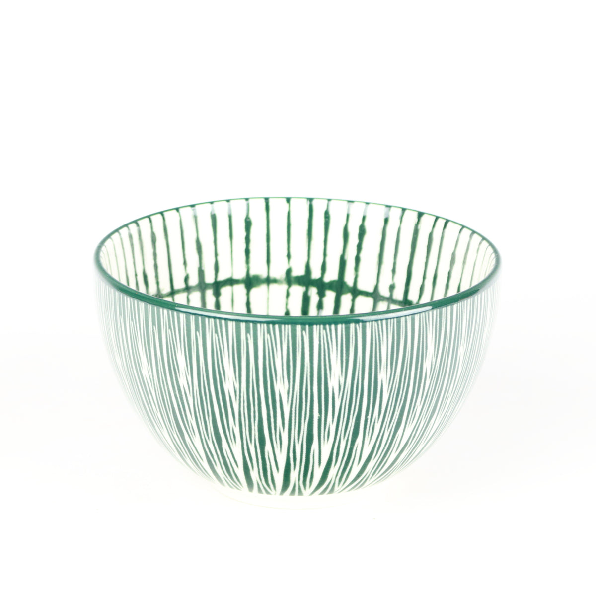 Verdant Ink Splatter Bowl Medium