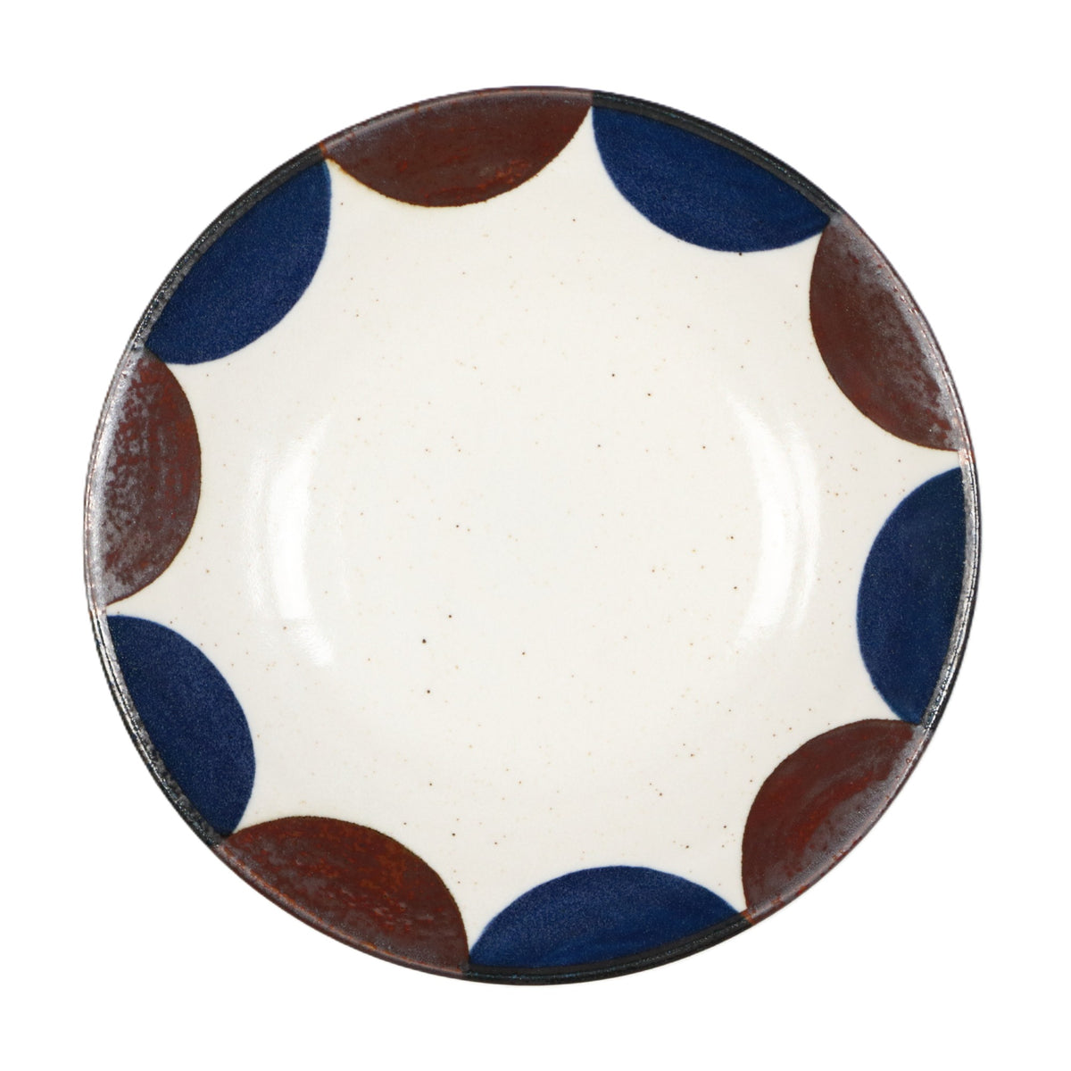 Semicircles Plate Large