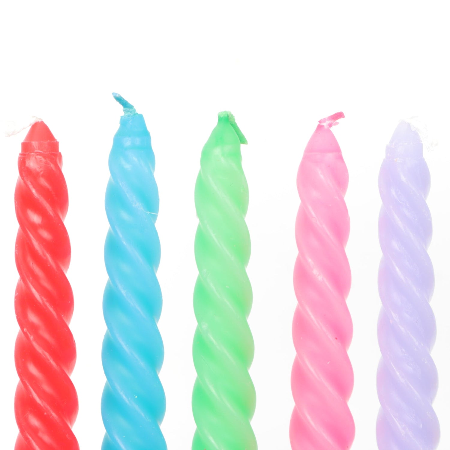 Small Twisted candles 6 for £10 - Mix and match