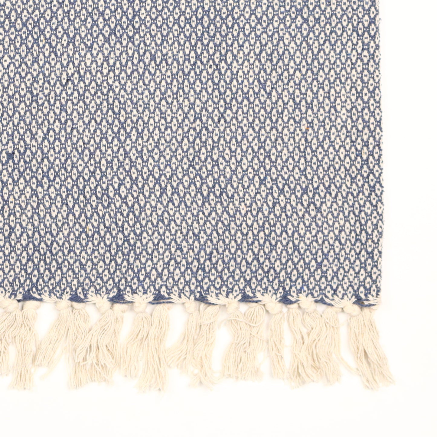 Navy Chainlink Throw