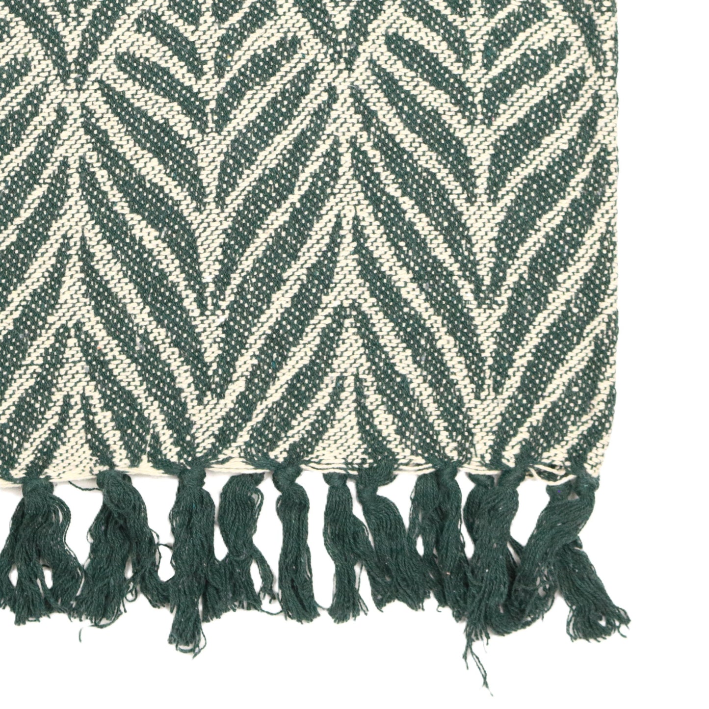 Verdant Leaves Throw