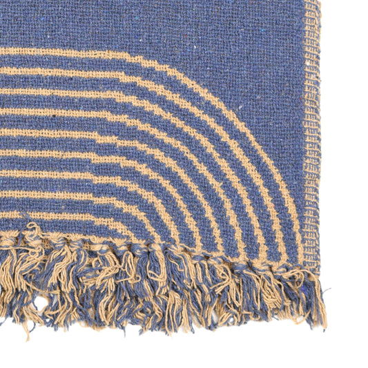 Aegean Blue Waves Throw