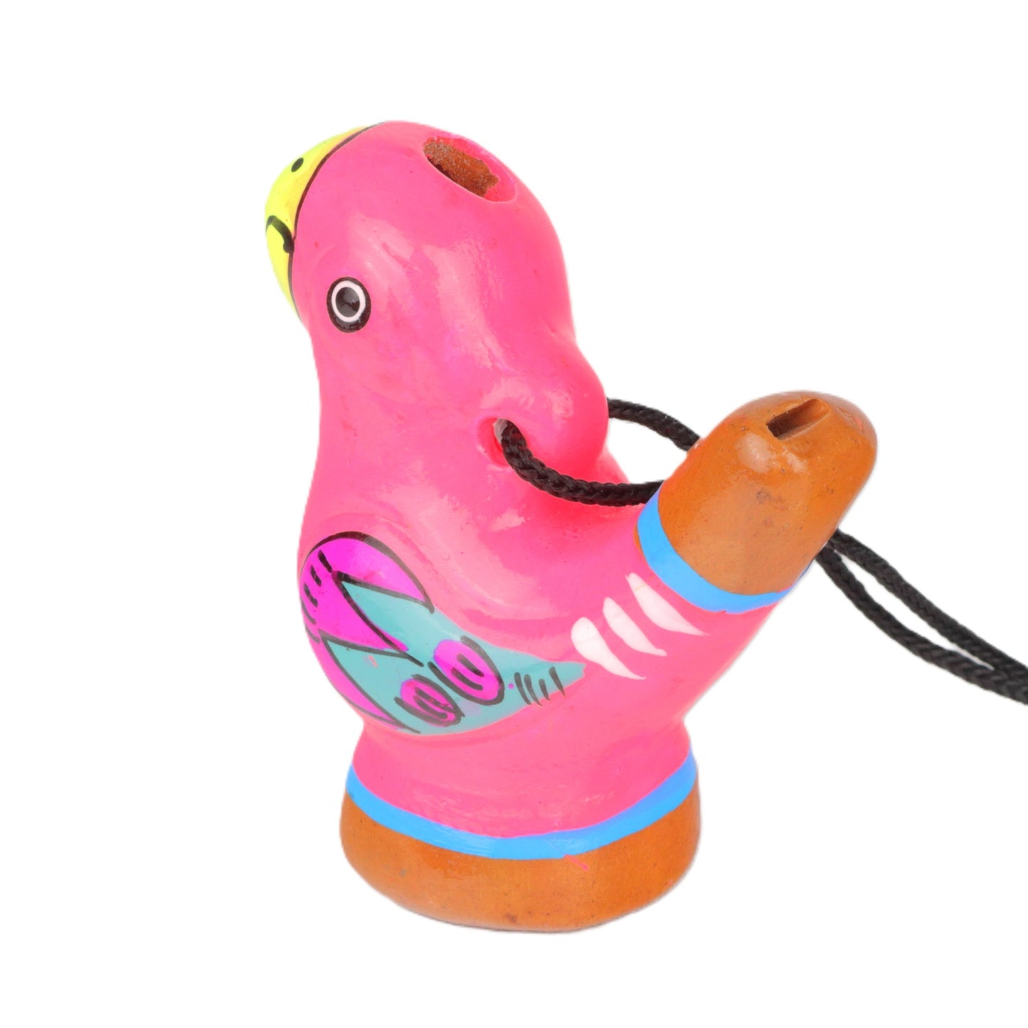 Coral Pink Bird Whistle