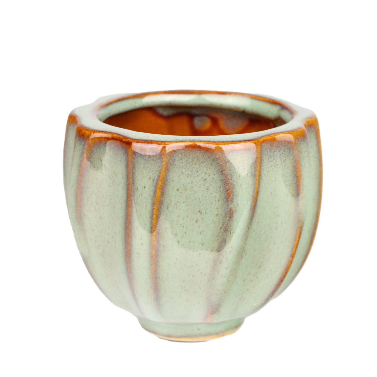 Sage Ridged Pot