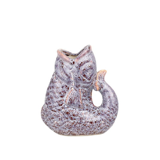 Speckled Mauve Glug Jug