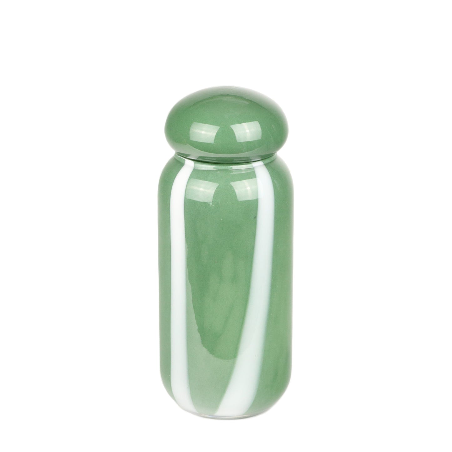 Fern Streaky Apothecary Jar Large