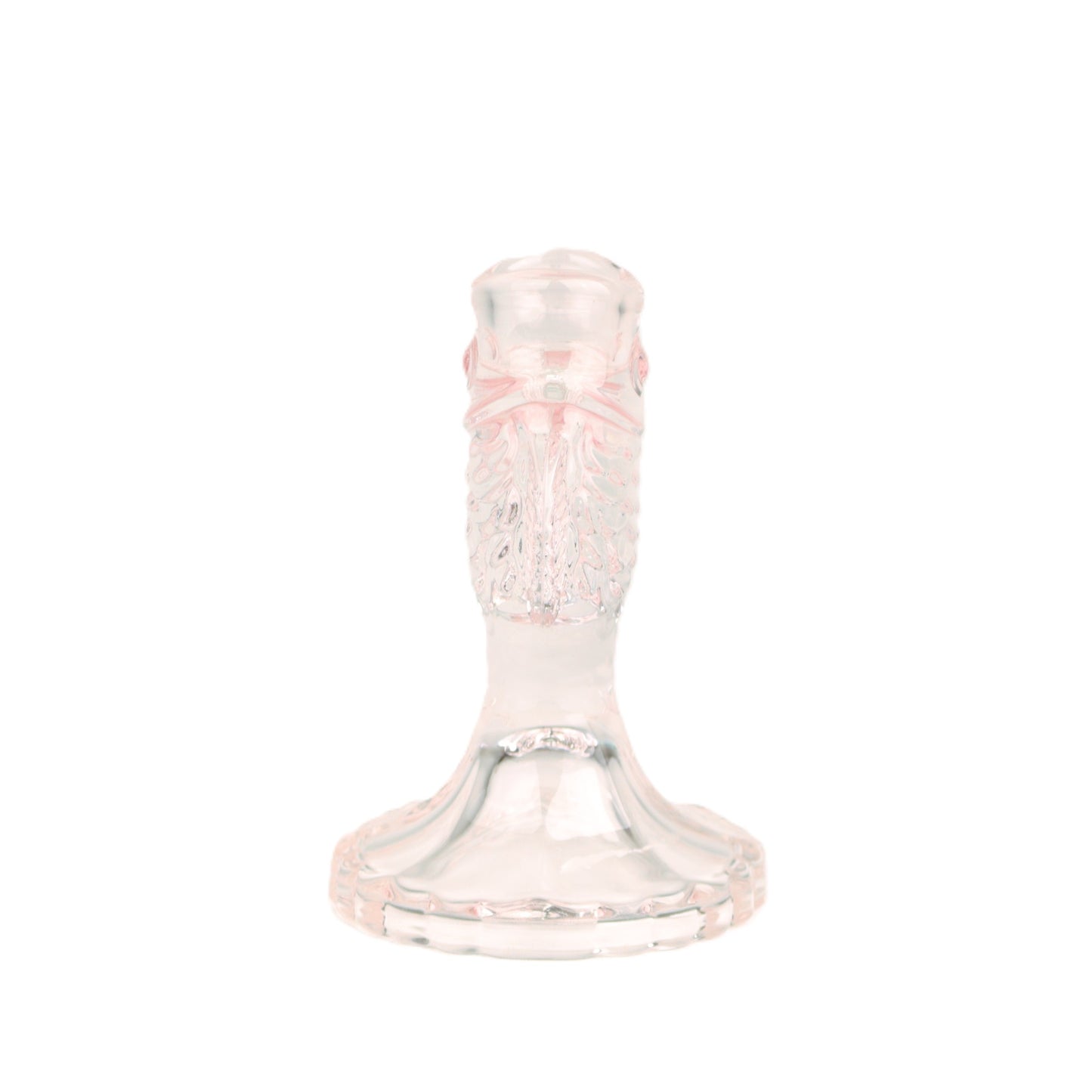 Pink Fish Candlestick