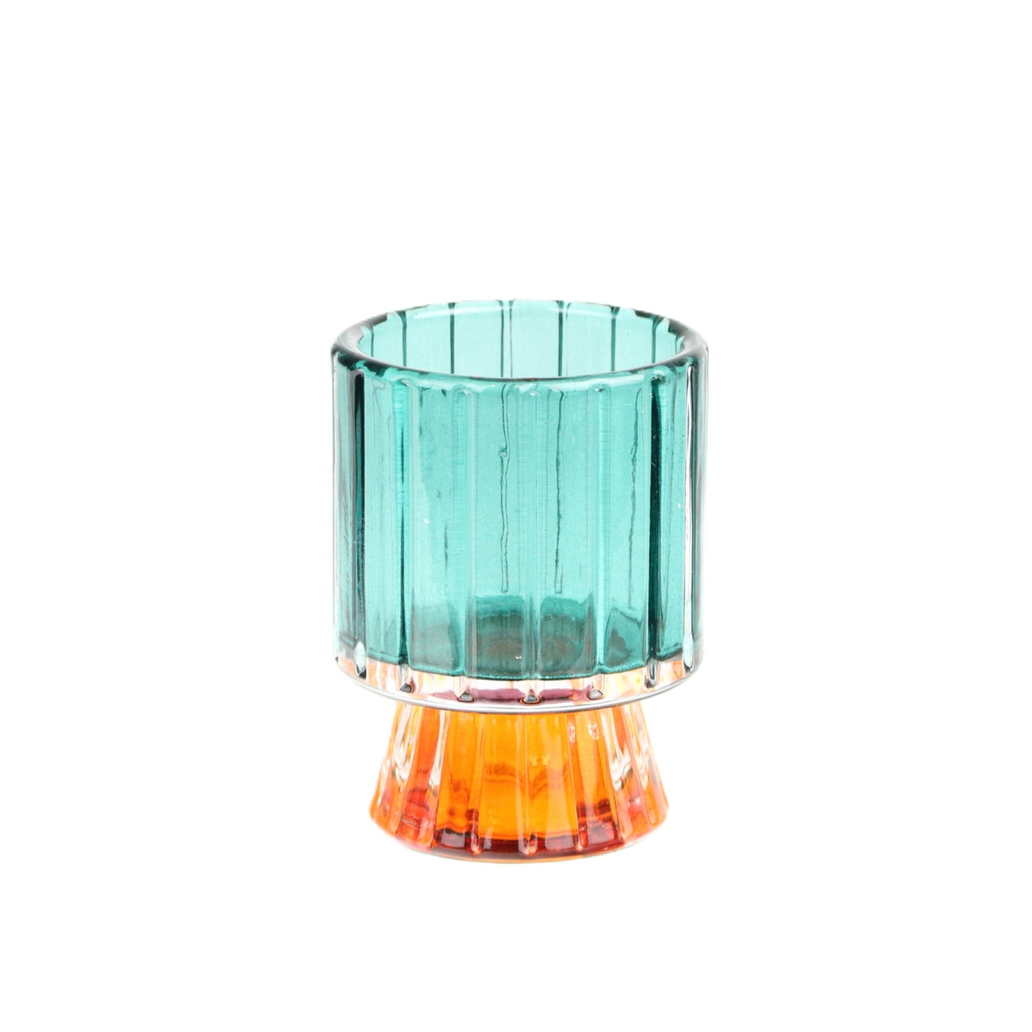 Teal Orange Candlestick