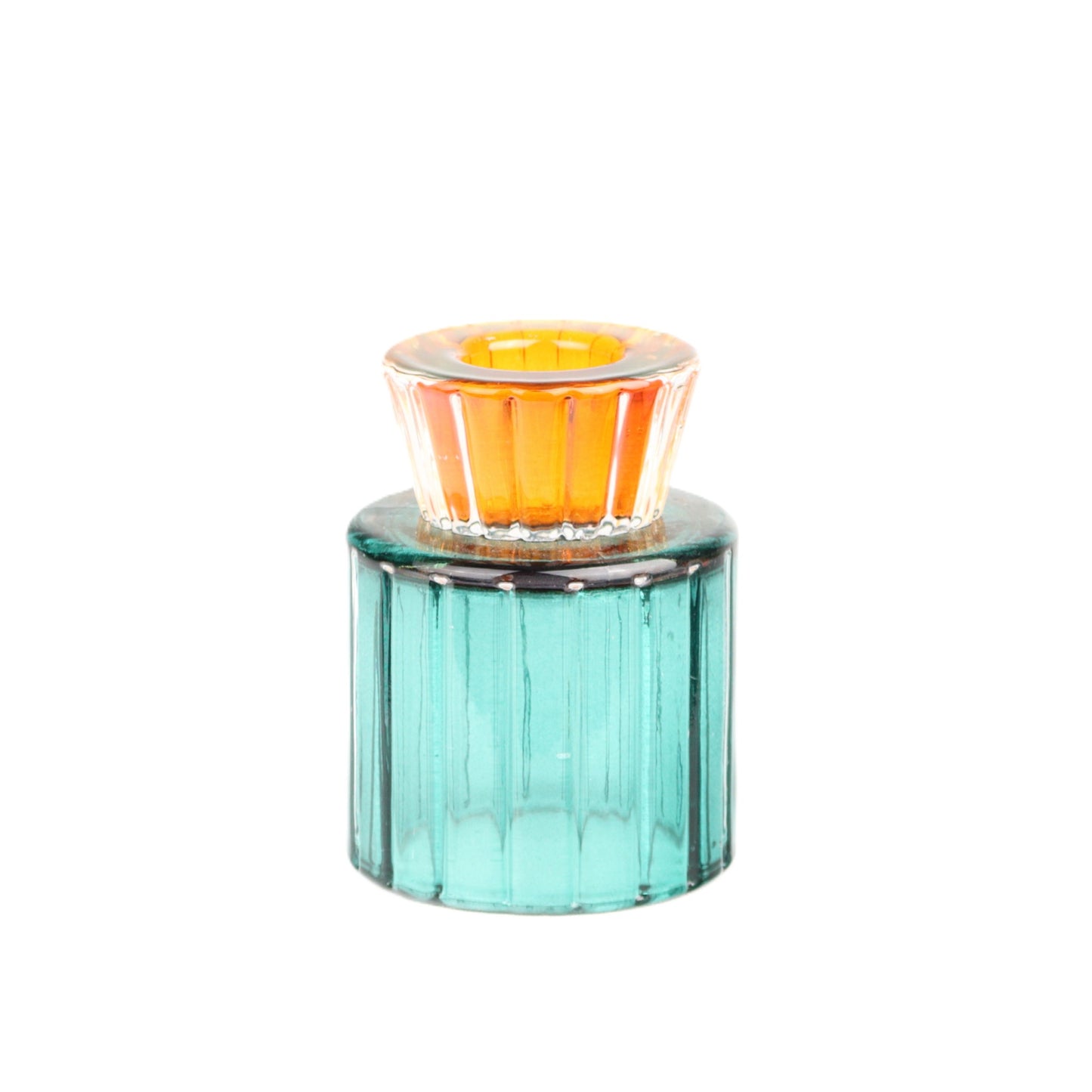 Teal Orange Candlestick