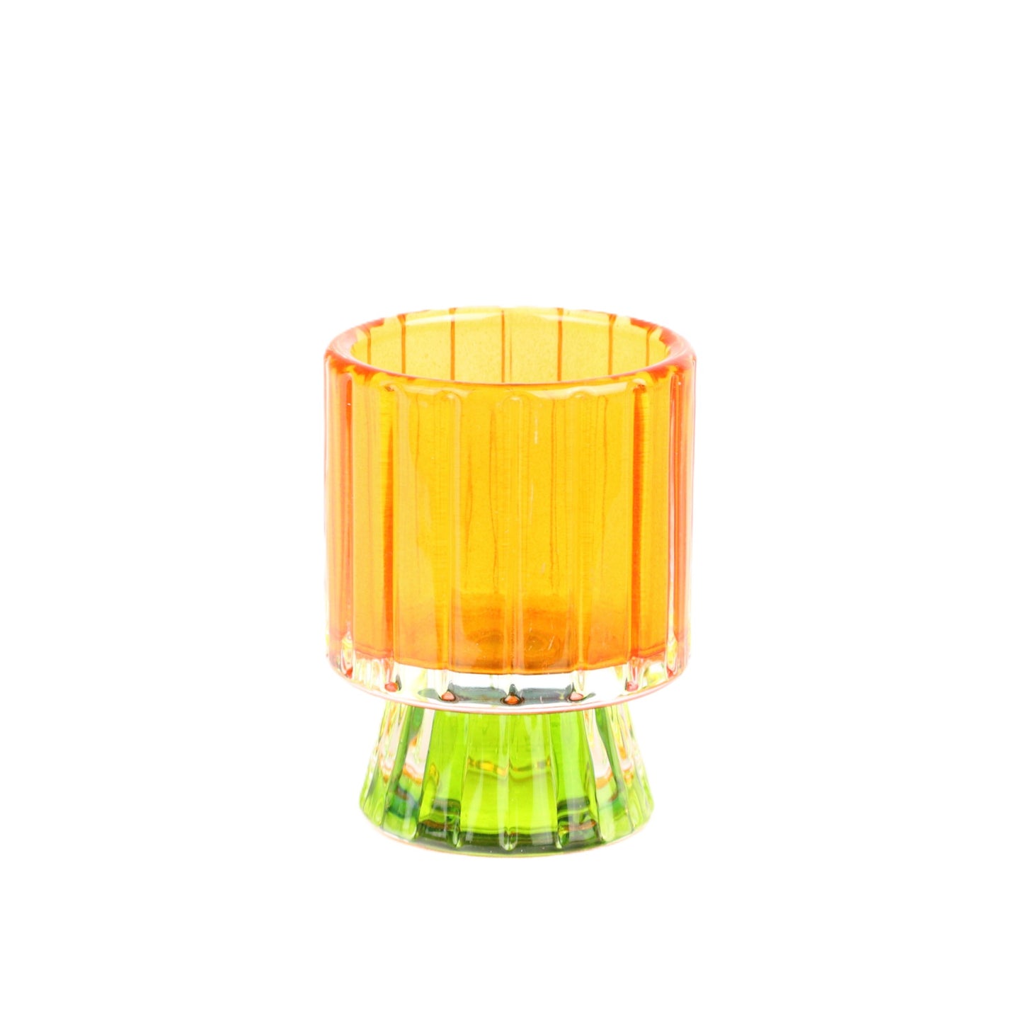 Orange Green Candlestick