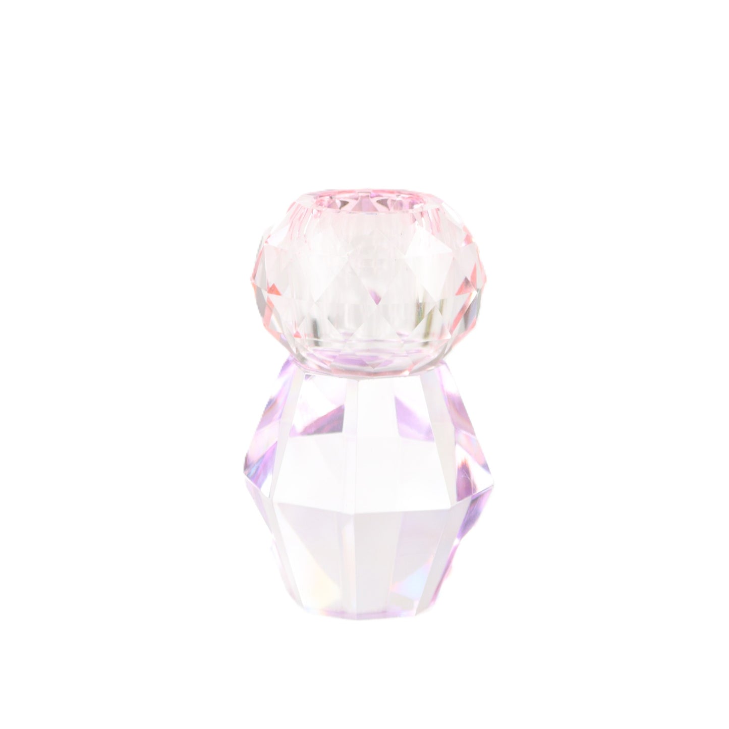 Baby Pink Prism Candlestick
