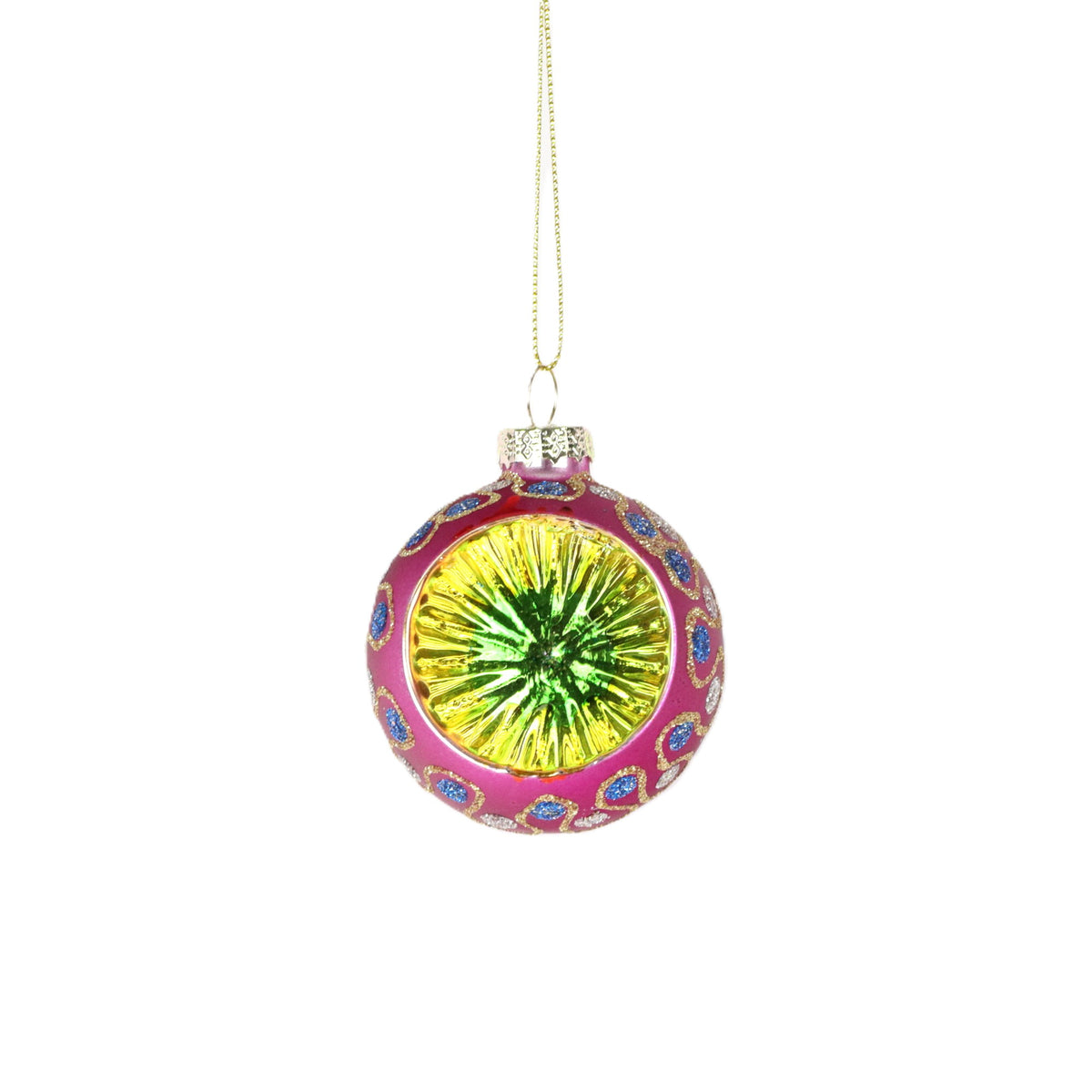 Heather Cross Section Bauble Large