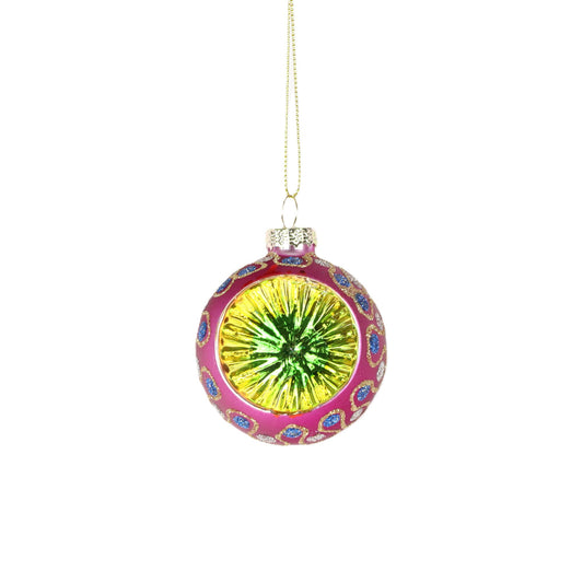 Heather Cross Section Bauble Large