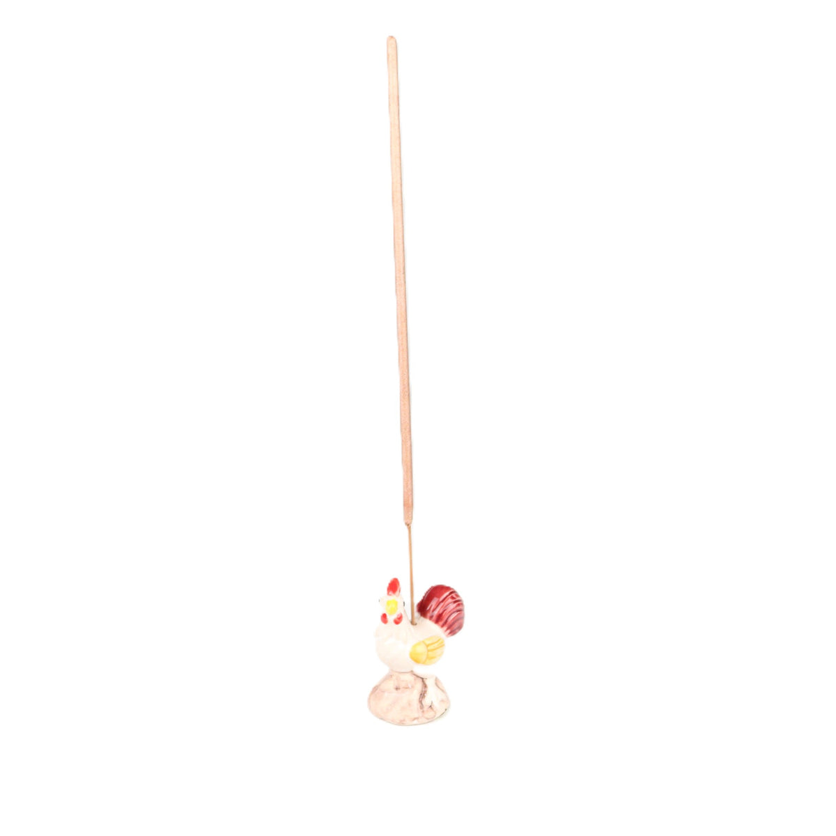 Maroon Cockerel Holder