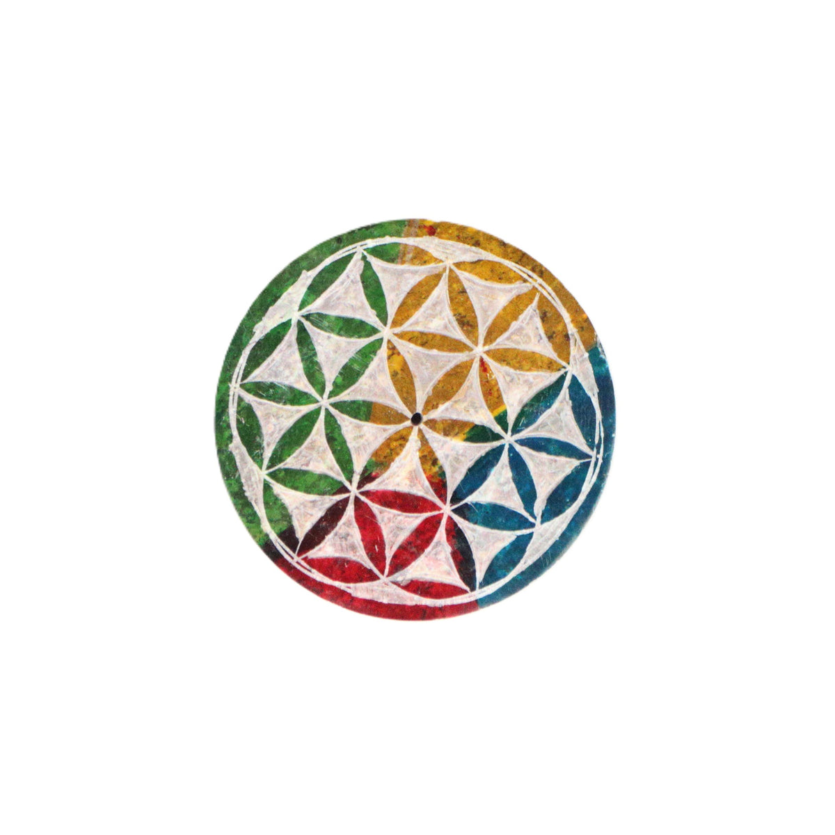 Rainbow Rings Incense Holder