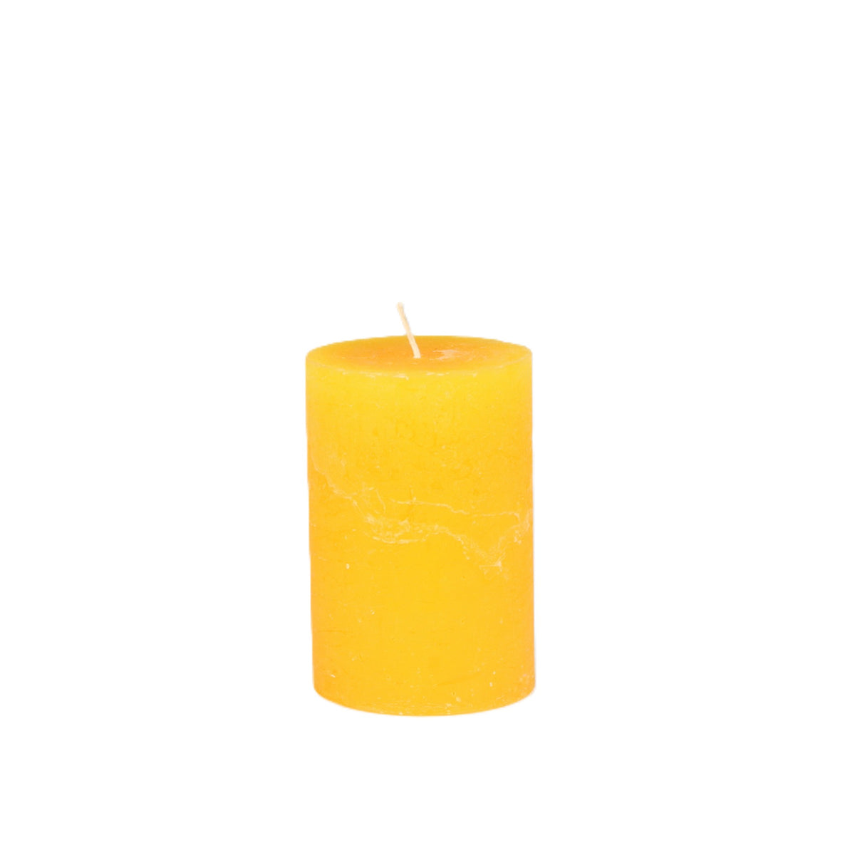 Super Yellow Pillar Candle Small